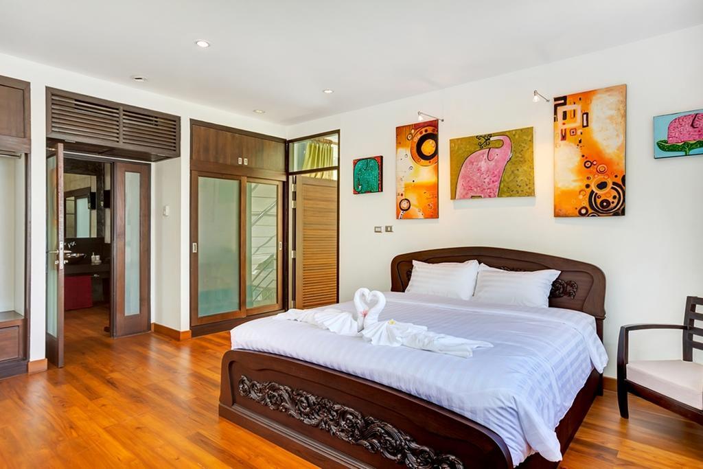 Emerald Sands - Beach Front 4 Bed Pool Villa Ko Samui Zimmer foto